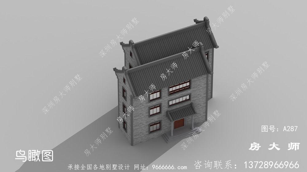 中式风格私人别墅设计效果图