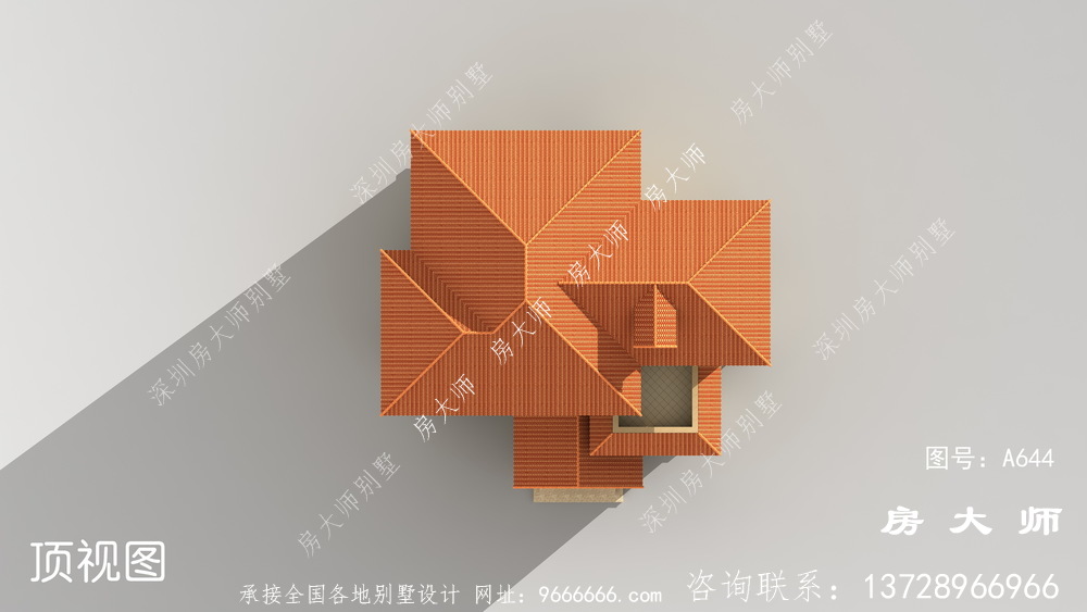 外观大方又耐看的，欧式风格别墅效果图