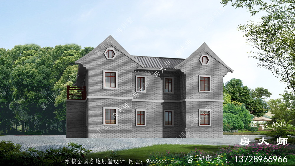 建造中式风格别墅，让生活美滋滋！