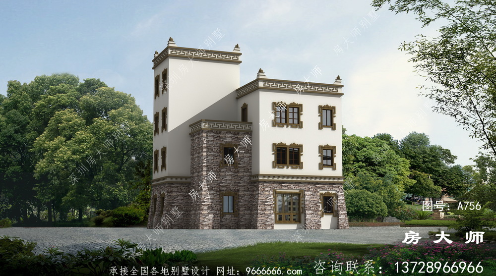 美美哒的中式风格独栋别墅