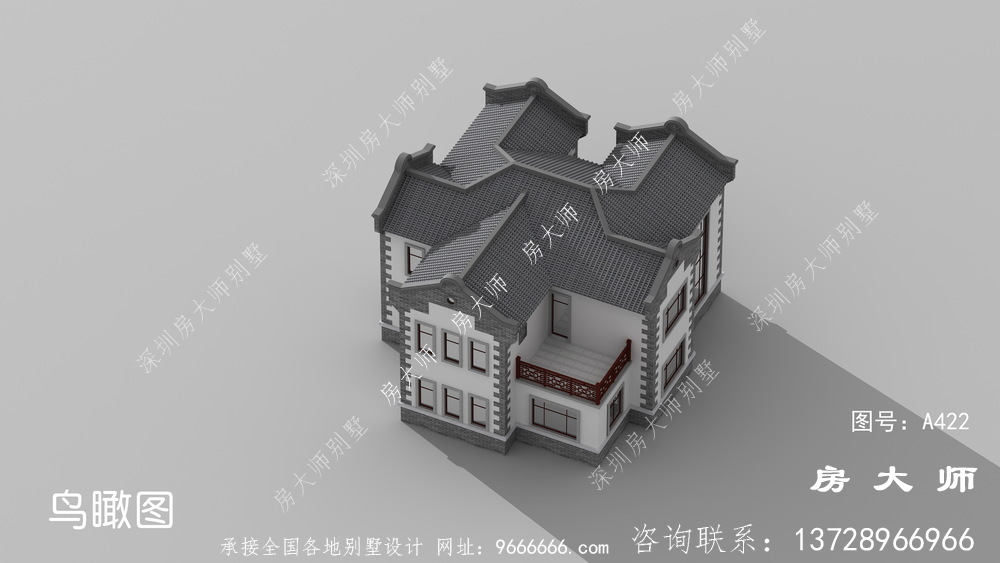 中式别墅效果图，值得要建房的你收藏