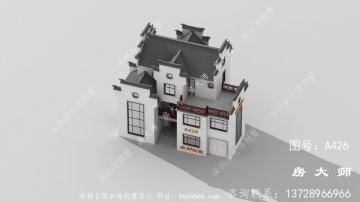 中式三层别墅，理想农村生活的标