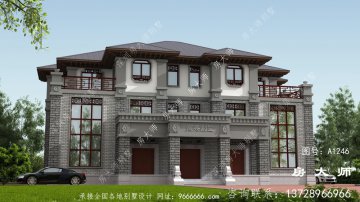 中式别墅效果图，值得要建房的你