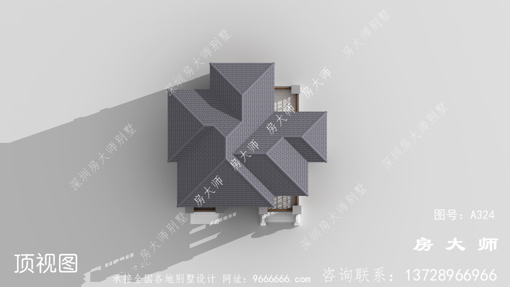 农村新中式二层别墅设计图