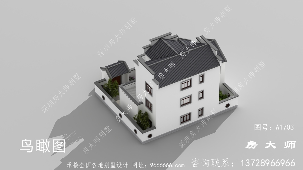 新中式徽派别墅，建出大豪宅的感觉