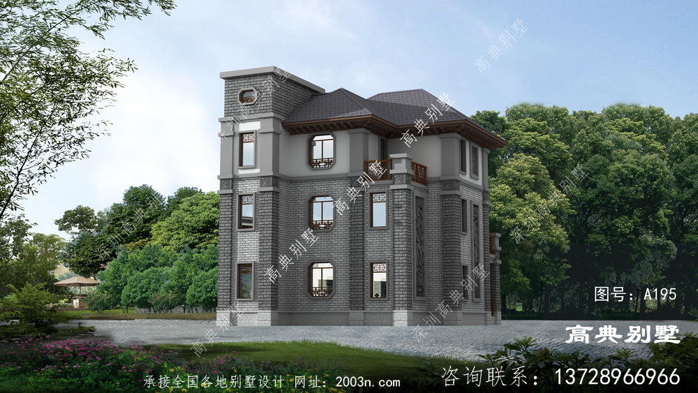 中式风格自建别墅设计图纸