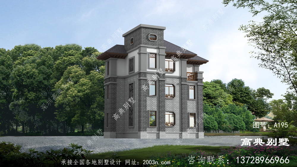 中式风格自建别墅设计图纸